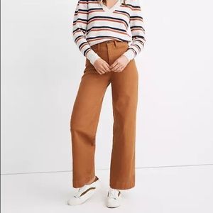Madewell Emmett Wide Leg Crop Pants